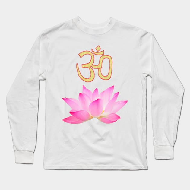 Lotus yoga Long Sleeve T-Shirt by Stades